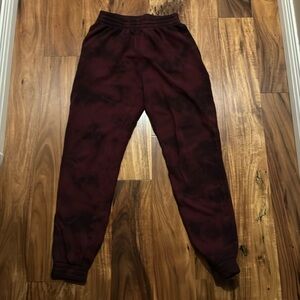 Pink sweatpants